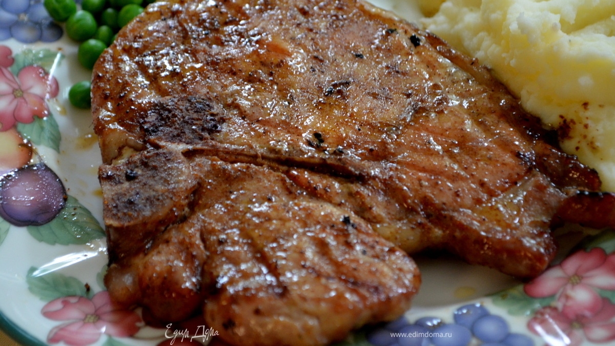 Пикантные свиные отбивные