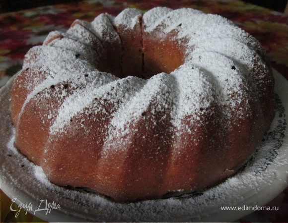 Кукурузный кекс с финиками Кукурузный кекс с финиками