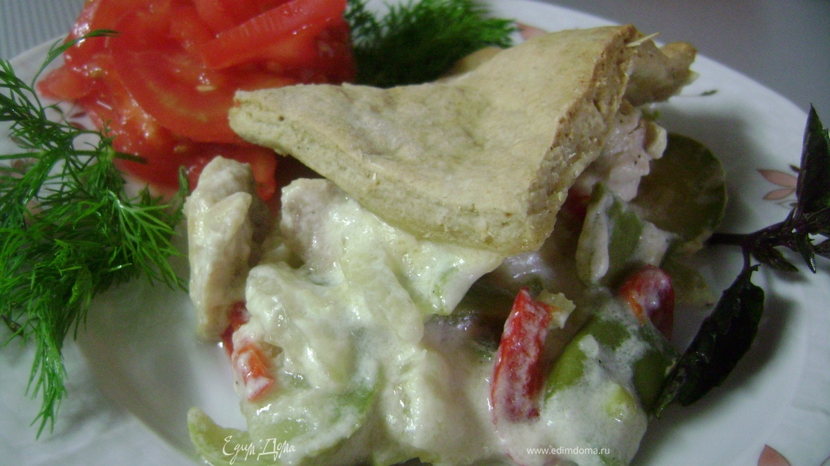 Кобблер из курицы