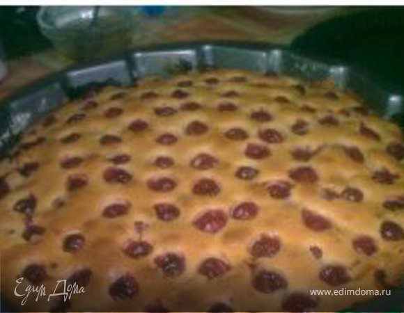 Летний вишневый пирог Летний вишневый пирог