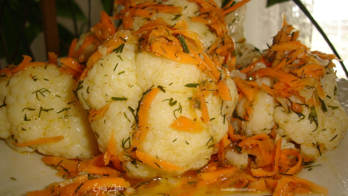 Маринованная цветная капуста