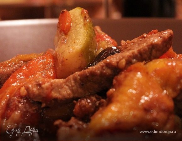 Говядина с помидорами Говядина с помидорами