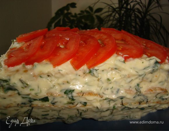 Тортик из кабачков со сливочно-сырным кремом Тортик из кабачков со сливочно-сырным кремом