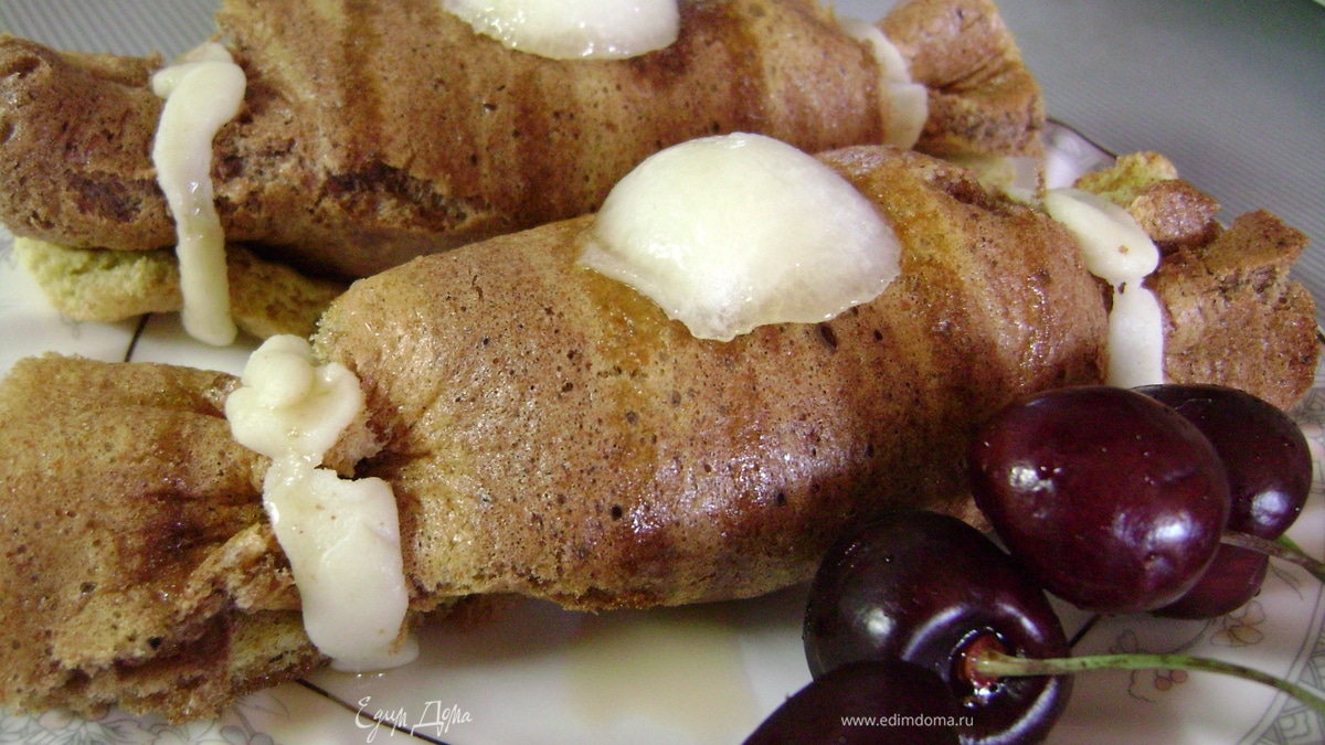 Бисквитные конфетки