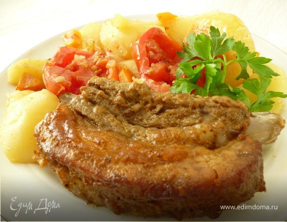 Воскресное жаркое с ребрышками
