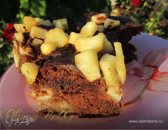 Бисквит "Шоколадно-карамельная груша" Бисквит "Шоколадно-карамельная груша"