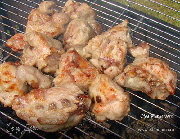 Шашлык из гузок индейки