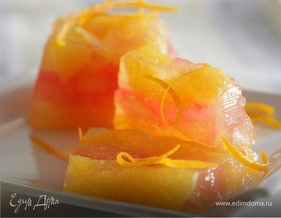 Желе из цитрусов Желе из цитрусов