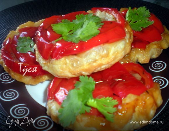 Мини-пироги с болгарским перцем