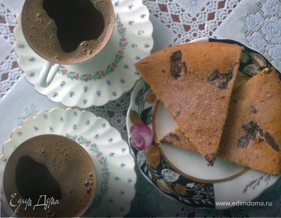 Пирог с корицей и шоколадом Пирог с корицей и шоколадом