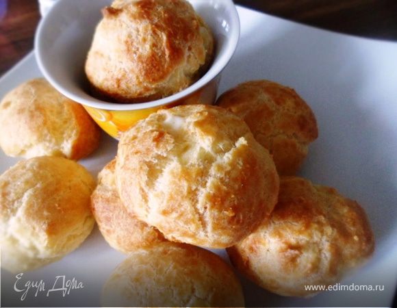 Профитроли с нежным лимонным кремом