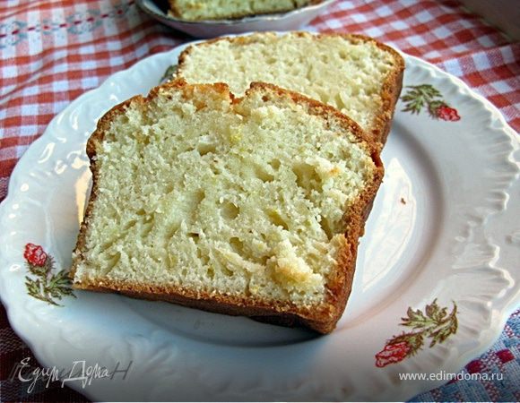 Лимонный кекс с пропиткой
