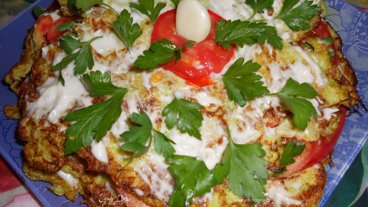 Кабачковый тортик