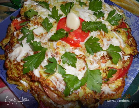 Кабачковый тортик Кабачковый тортик