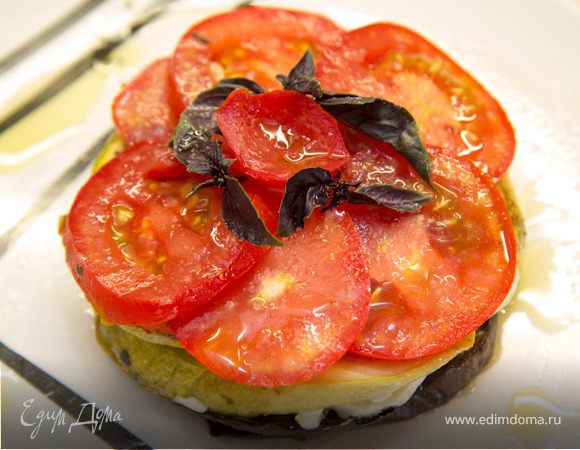 Теплый салат "Краски лета"