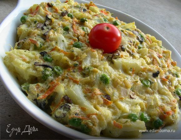 Овощной пудинг