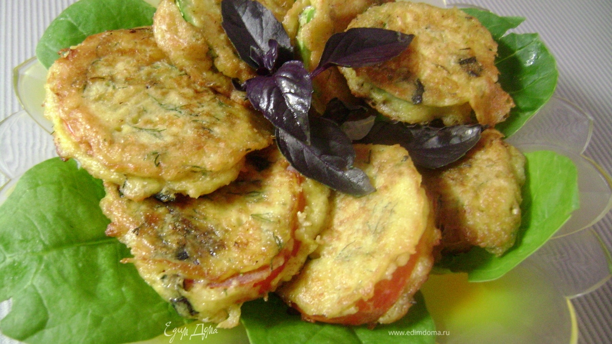 Помидоры в сырной шубке