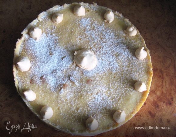 Нормандский яблочный пирог -  благодарность друзьям (Normandy apple cake, France)