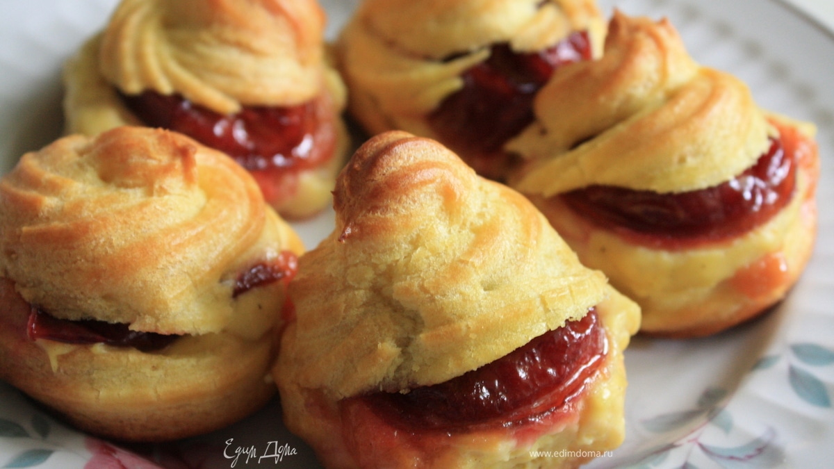 Эклеры по мотивам рецептов Юлии Высоцкой и Джейми Оливера