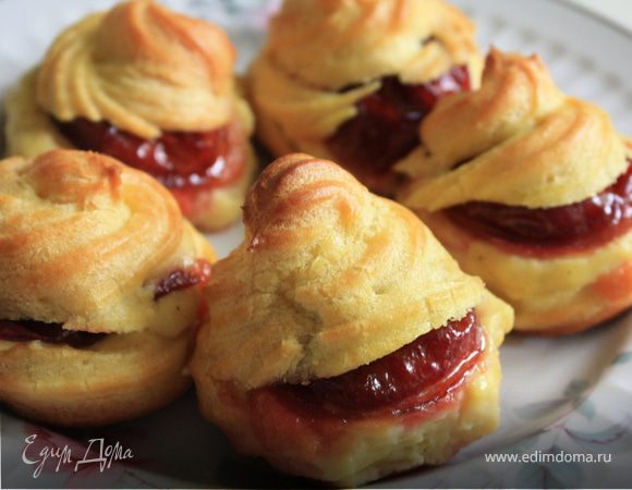 Эклеры по мотивам рецептов Юлии Высоцкой и Джейми Оливера Эклеры по мотивам рецептов Юлии Высоцкой и Джейми Оливера