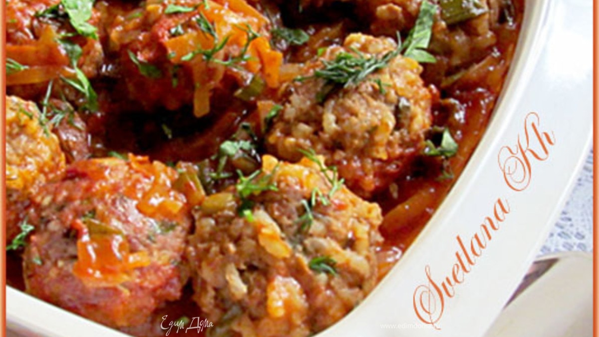 Тефтели в духовке