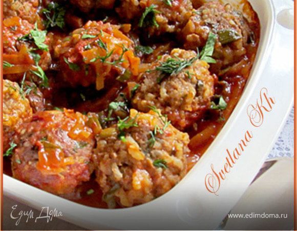 Тефтели в духовке Тефтели в духовке