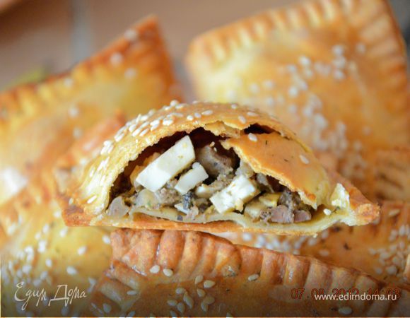 "Греческие" пирожки с потрошками