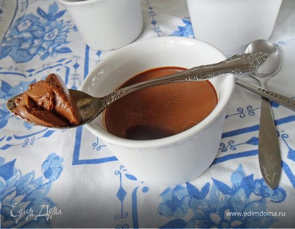 Шоколадная пана котта Шоколадная пана котта