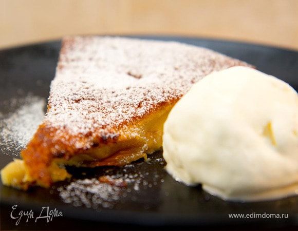 Клафути с желтыми сливами