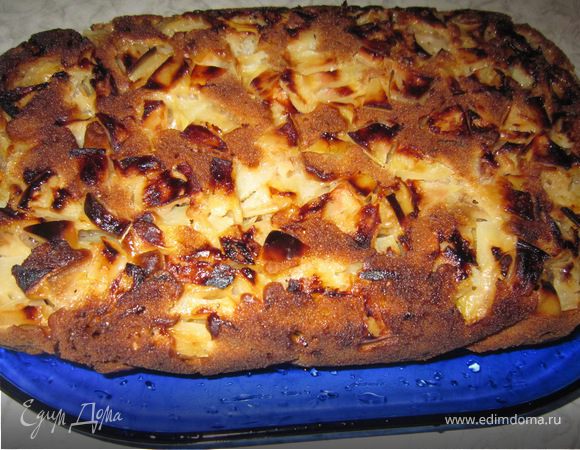 Веганская шарлотка