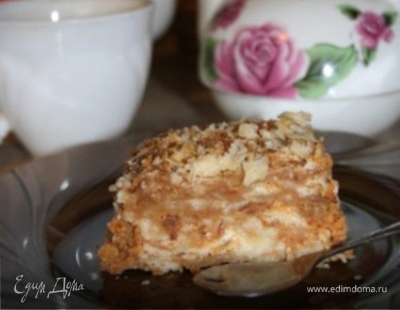 Торт "Наполеон" в форме Торт "Наполеон" в форме