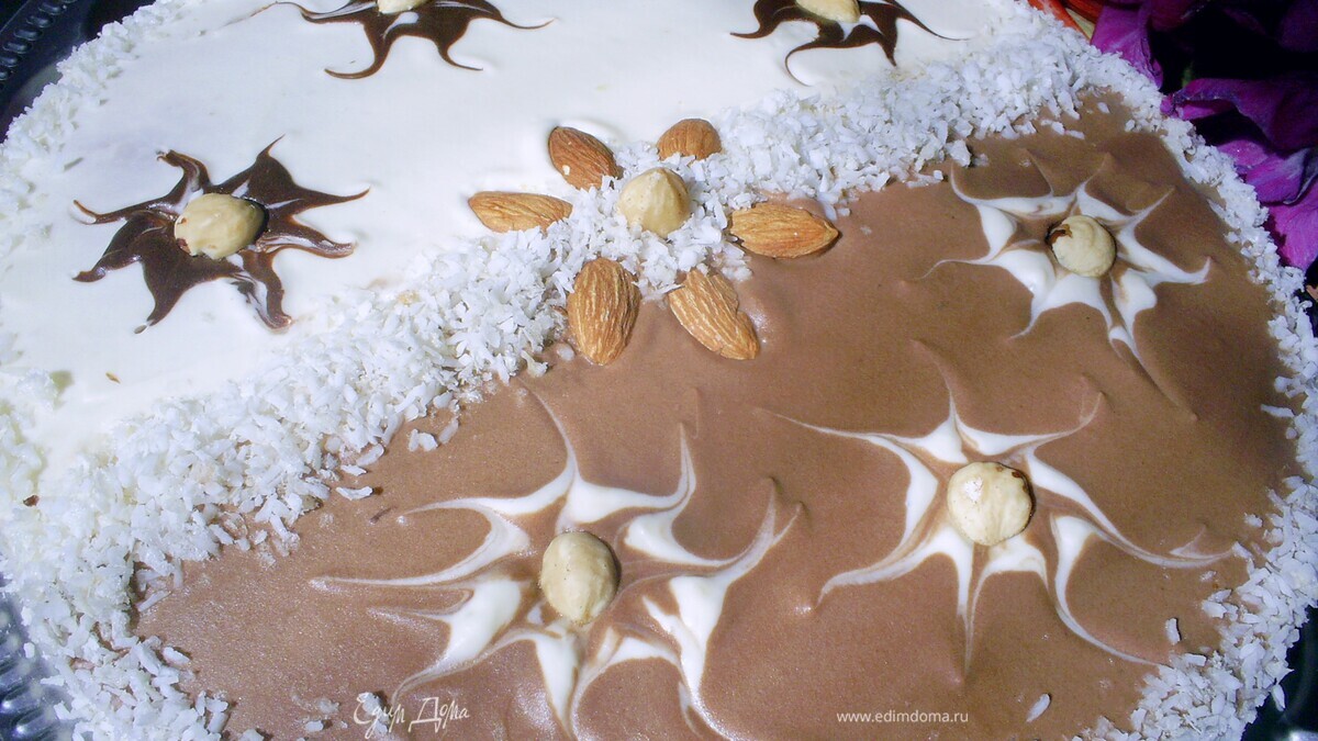 Торт "Карамельно-ореховый"