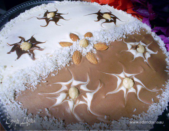 Торт "Карамельно-ореховый"