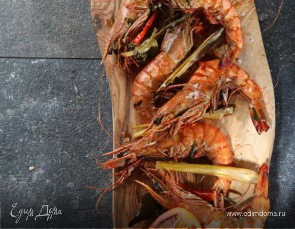 Креветки по-тайски