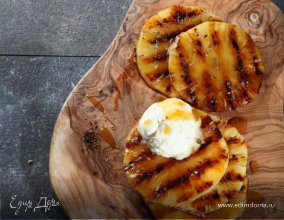 Ананасы в глазури