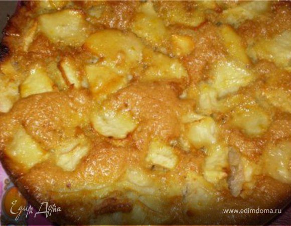 Шарлотка с яблоками Шарлотка с яблоками