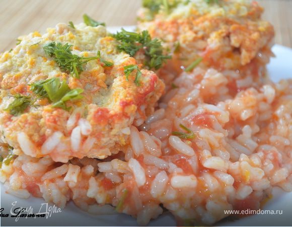 Куриные котлеты в соусе-гарнире Куриные котлеты в соусе-гарнире