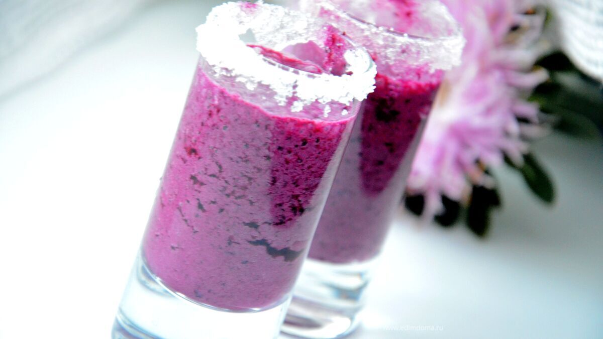 Коктейль "Сиреневый вечер"