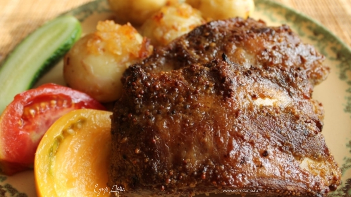 Свиные рёбрышки по-баварски
