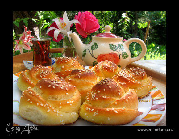 Булочки "Розы"