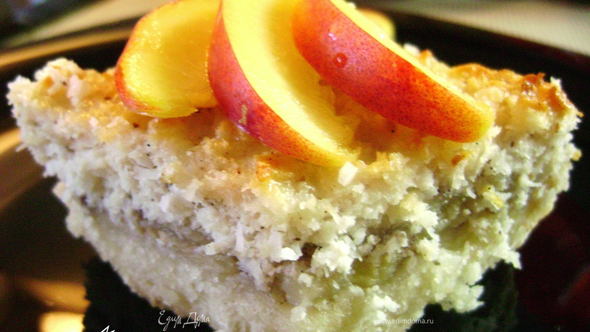 Творожно-кокосовые пирожные