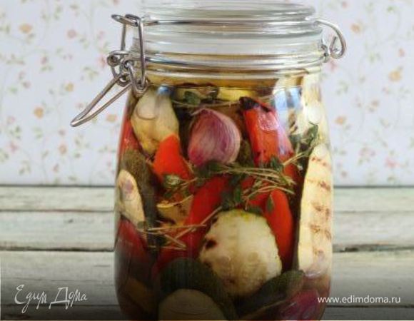 Овощи-гриль в маринаде