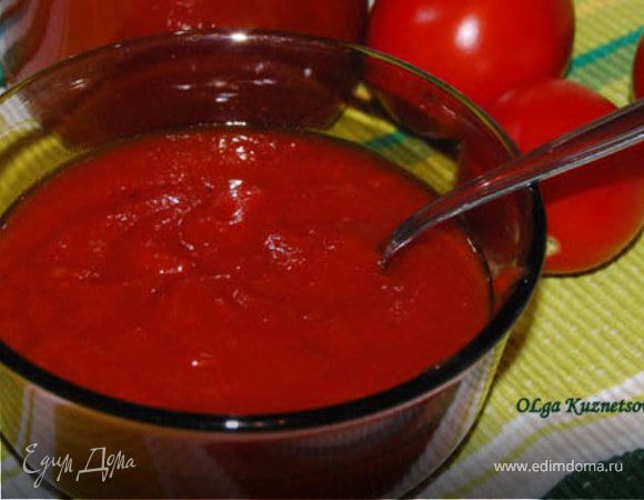 Кетчуп домашний