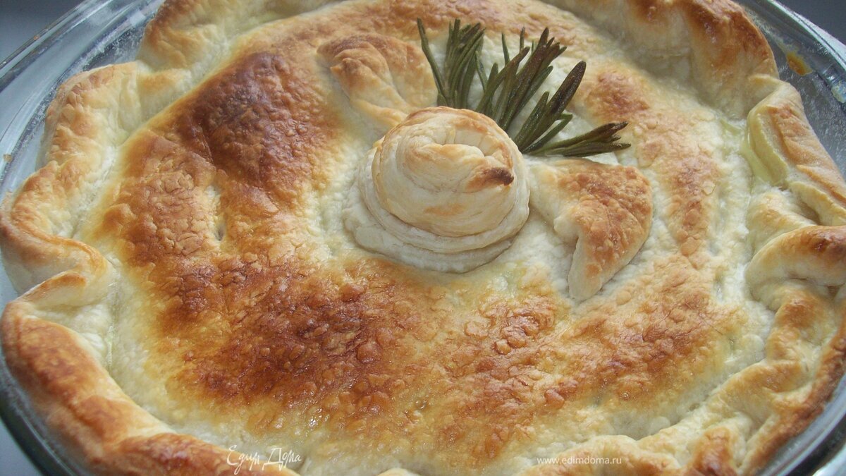 Пирог с курицей от Джейми Оливера