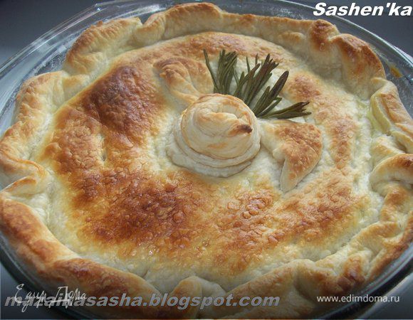 Пирог с курицей от Джейми Оливера