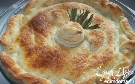 Рецепт Пирог с курицей от Джейми Оливера