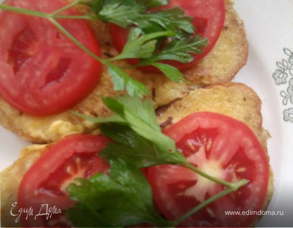 Сырные гренки