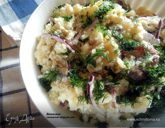 Итальянский кремовый картофельный салат