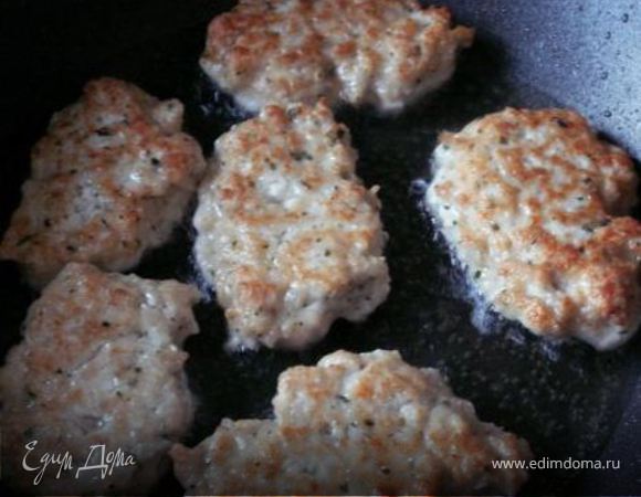 Рубленые котлетки из куриной грудки