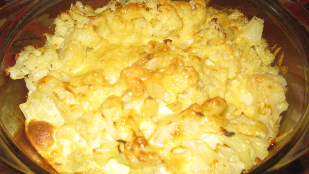 Запеканка из цветной капусты